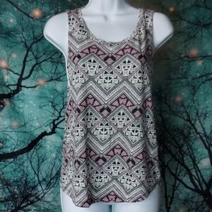 VS Pink Tribal Print Shirt